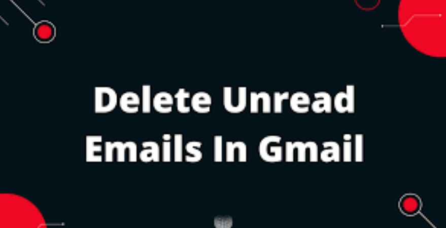 how to delete unread emails from gmail