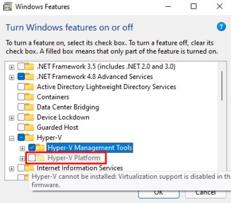  enable hyper v windows 11